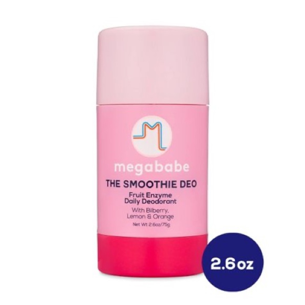 Megababe The Smoothie Deo Fruit Enzyme Daily Deodorant NEW